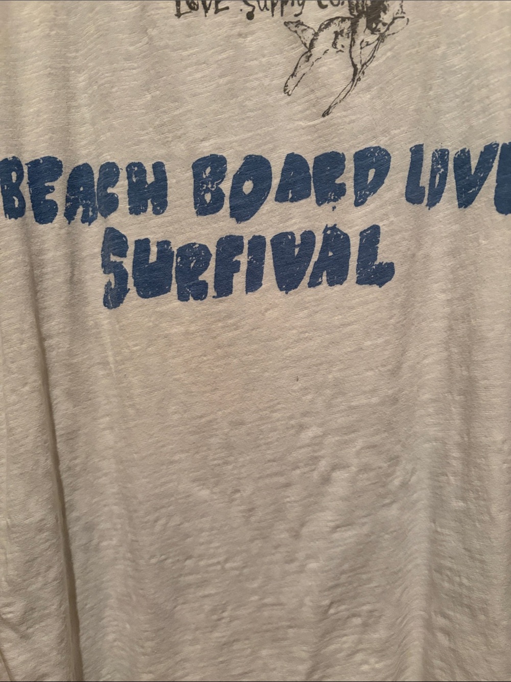 Magnolia Pearl Blue and Cream Tie-Dye Top - Picture 3 of 7